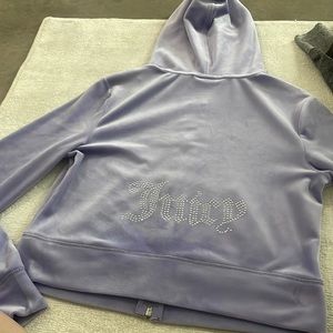 juicy couture x forever 21 zip up jacket !